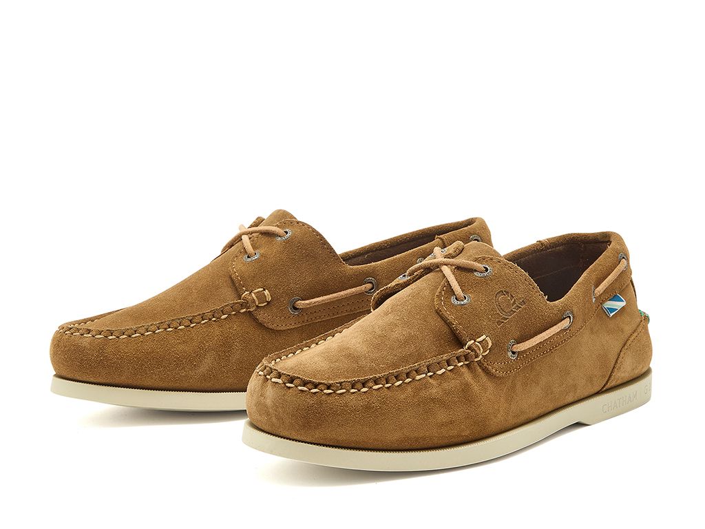 Chatham Men's Compass II Repello G2 Suede Deck Shoe