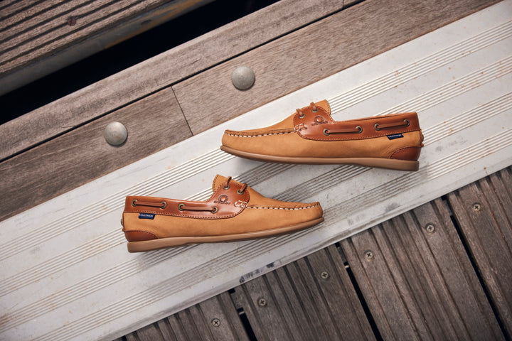 Chatham Galley II Deck Shoe Tan