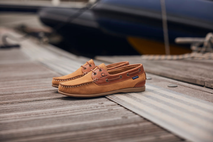 Chatham Galley II Deck Shoe Tan
