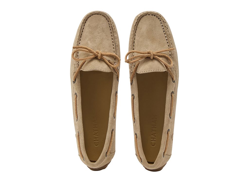 Chatham Women's Lustleigh Premium Suede Driving Moccasin