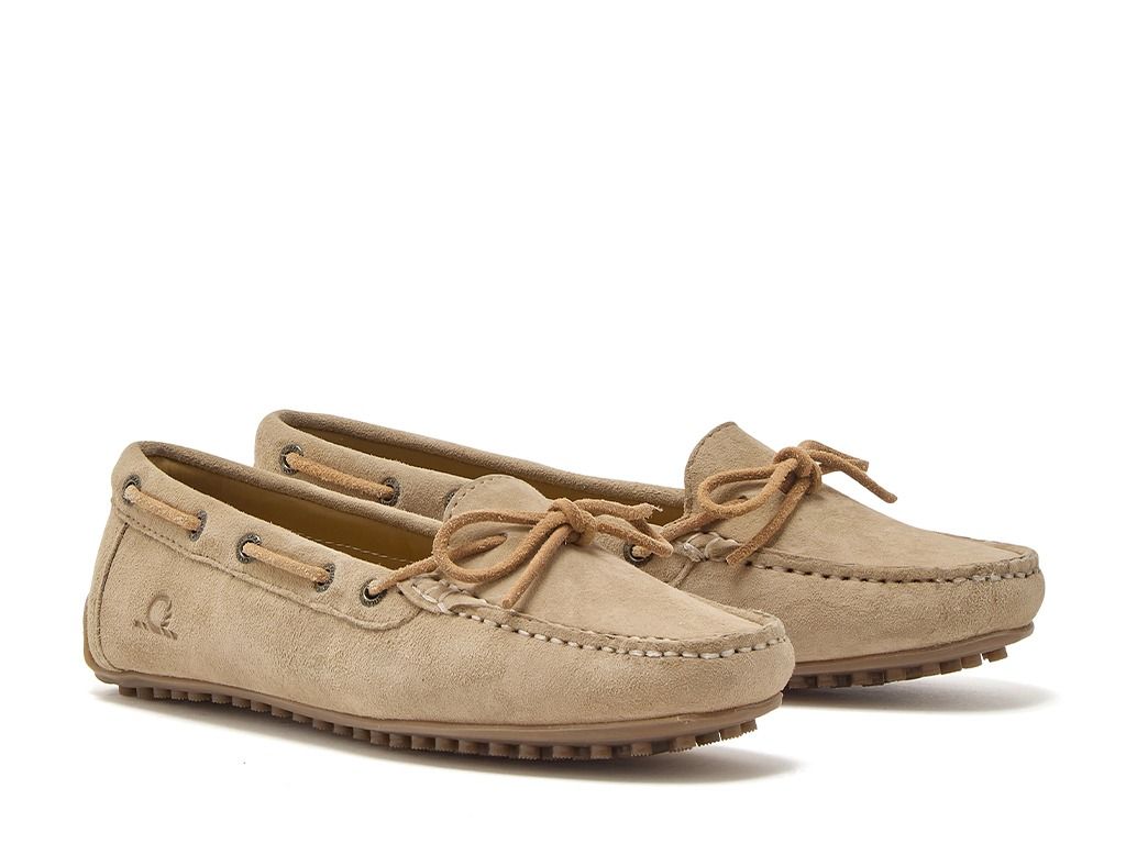 Chatham Women's Lustleigh Premium Suede Driving Moccasin