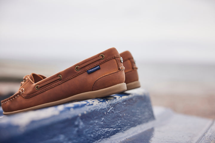 Chatham Women's Payar Leather Boat Shoe
