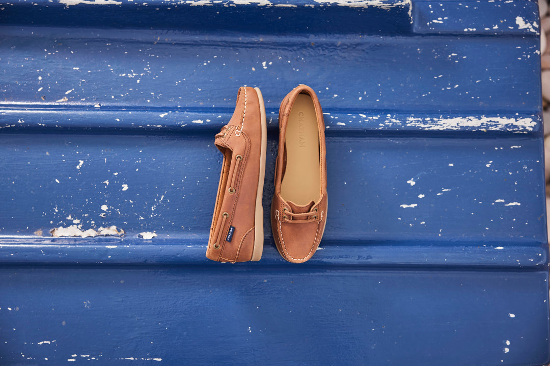 Chatham Women's Payar Leather Boat Shoe