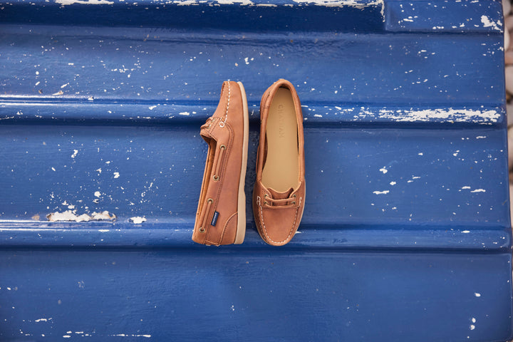 Chatham Women's Payar Leather Boat Shoe