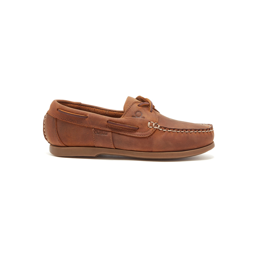 Chatham Java Lady G2 Sustainable Deck Shoe in Walnut