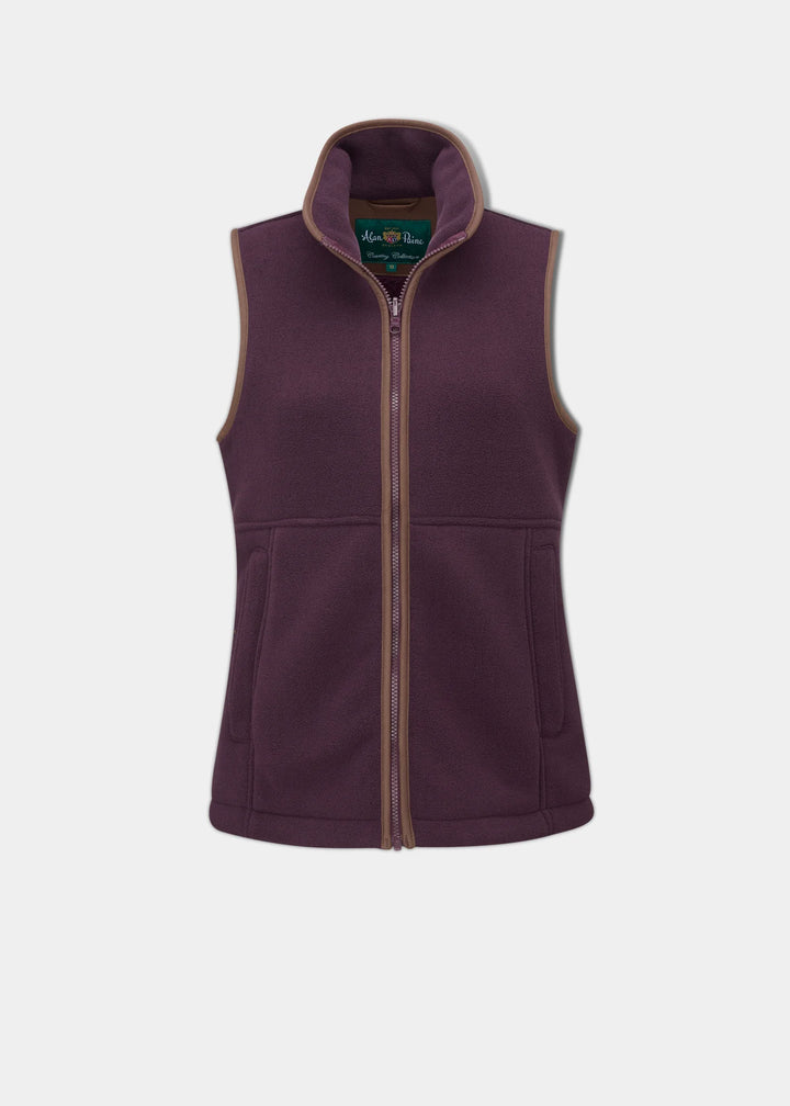 Alan Paine Aylsham Ladies Fleece Gilet