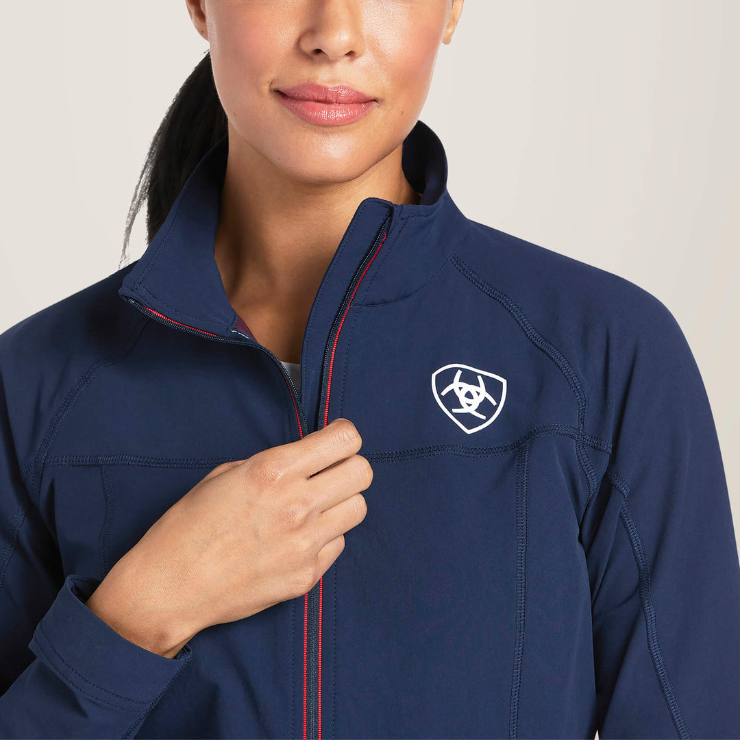 Ariat Agile Softshell Women's Water Resistant Jacket in Team