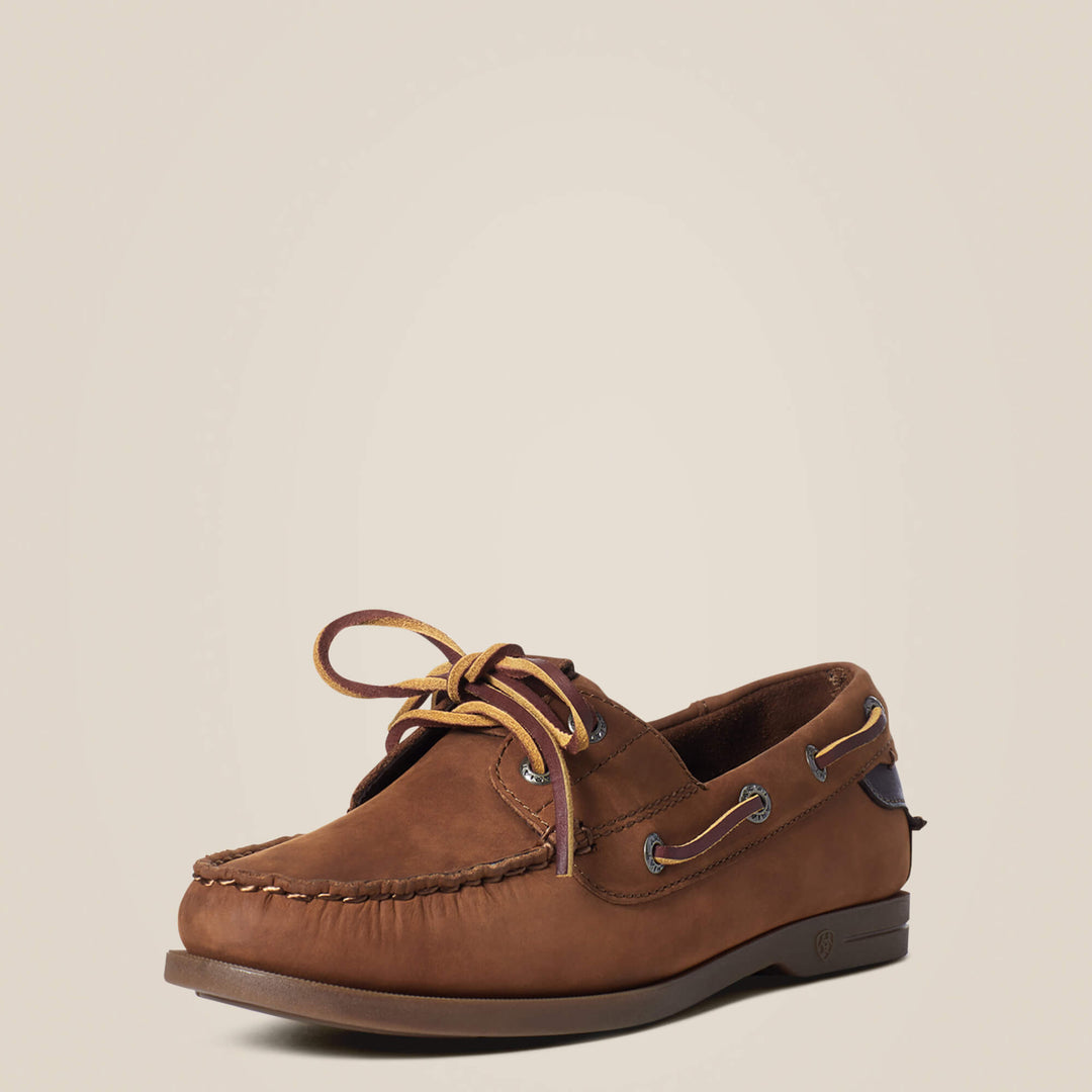 Ariat Women's Antigua Leather Boat Shoe