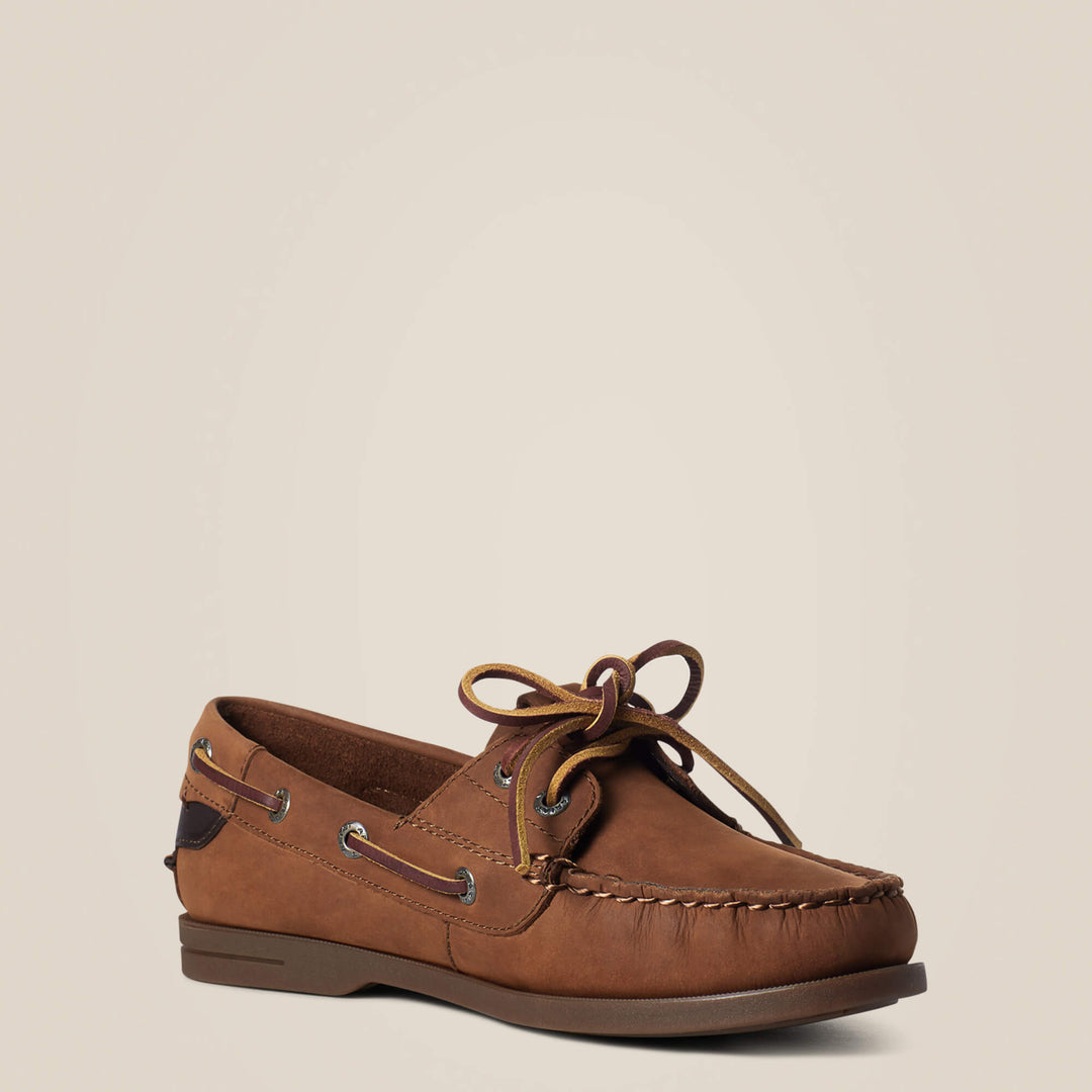 Ariat Women's Antigua Leather Boat Shoe