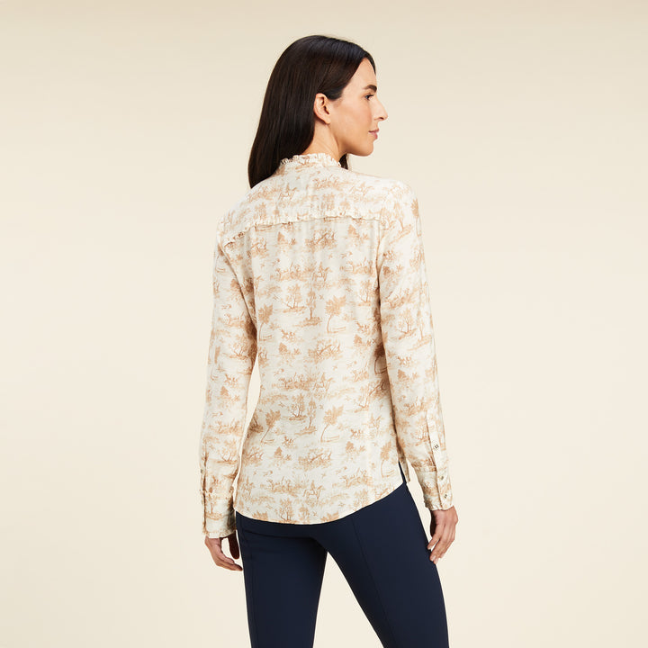 Ariat Women's Clarion Blouse in Toile