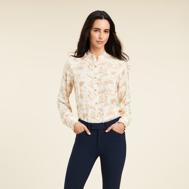 Ariat Women's Clarion Blouse in Toile