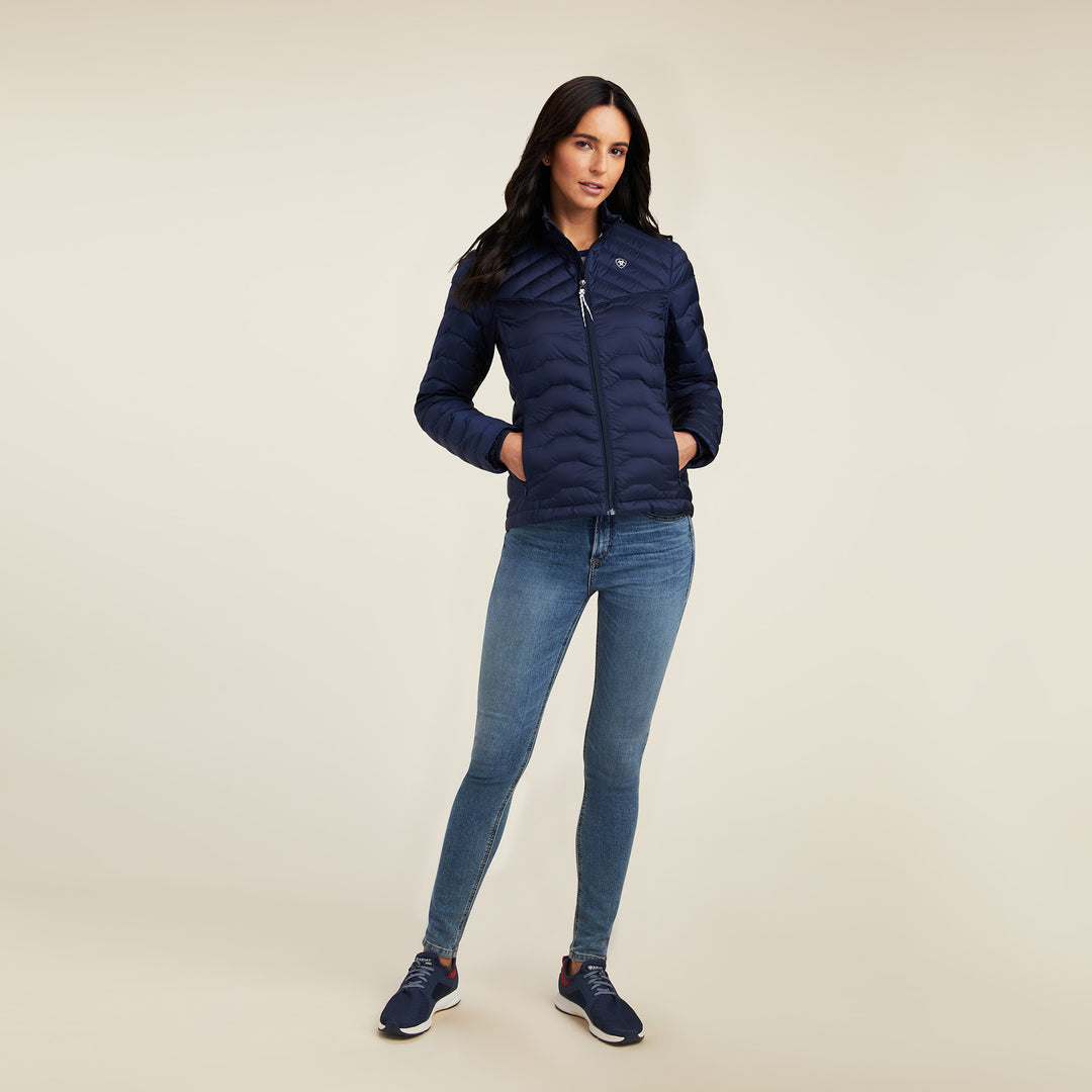 Ariat Women's Ideal Down Jacket in Navy Eclipse