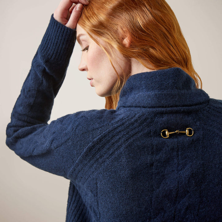 Ariat Women's Novato Sweater Navy Heather