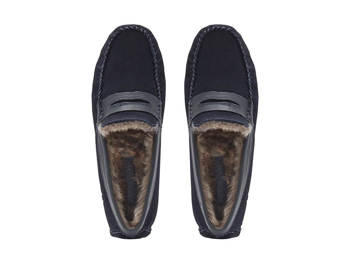 Chatham Men's Coniston Cosy Slipper in Dark Brown or Navy