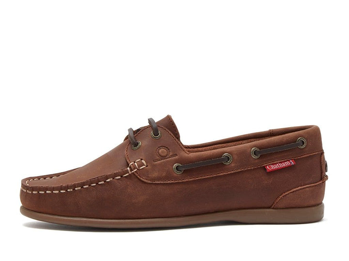 Chatham Penang Deck Shoe Tan/Tan & Dark Tan