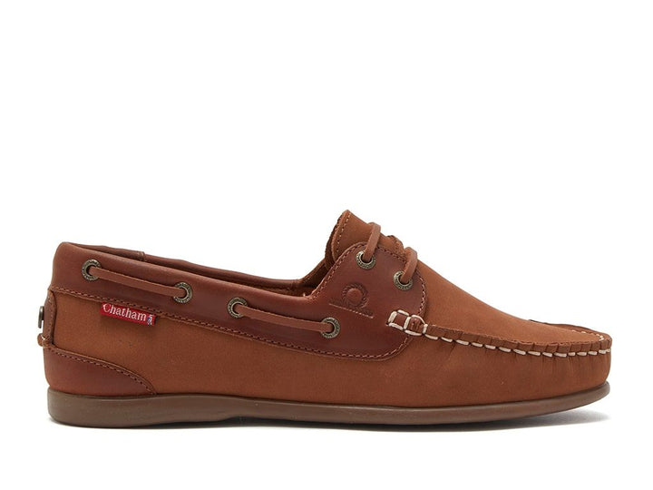 Chatham Penang Deck Shoe Tan/Tan & Dark Tan