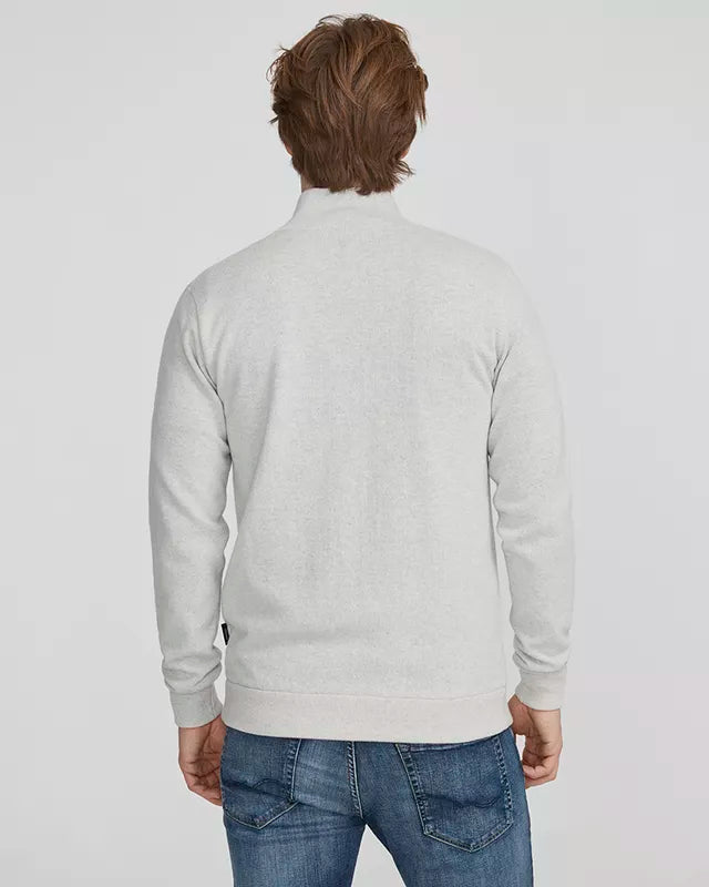 Holebrook Men's Stellan T-Neck Windproof Sweater Light Grey