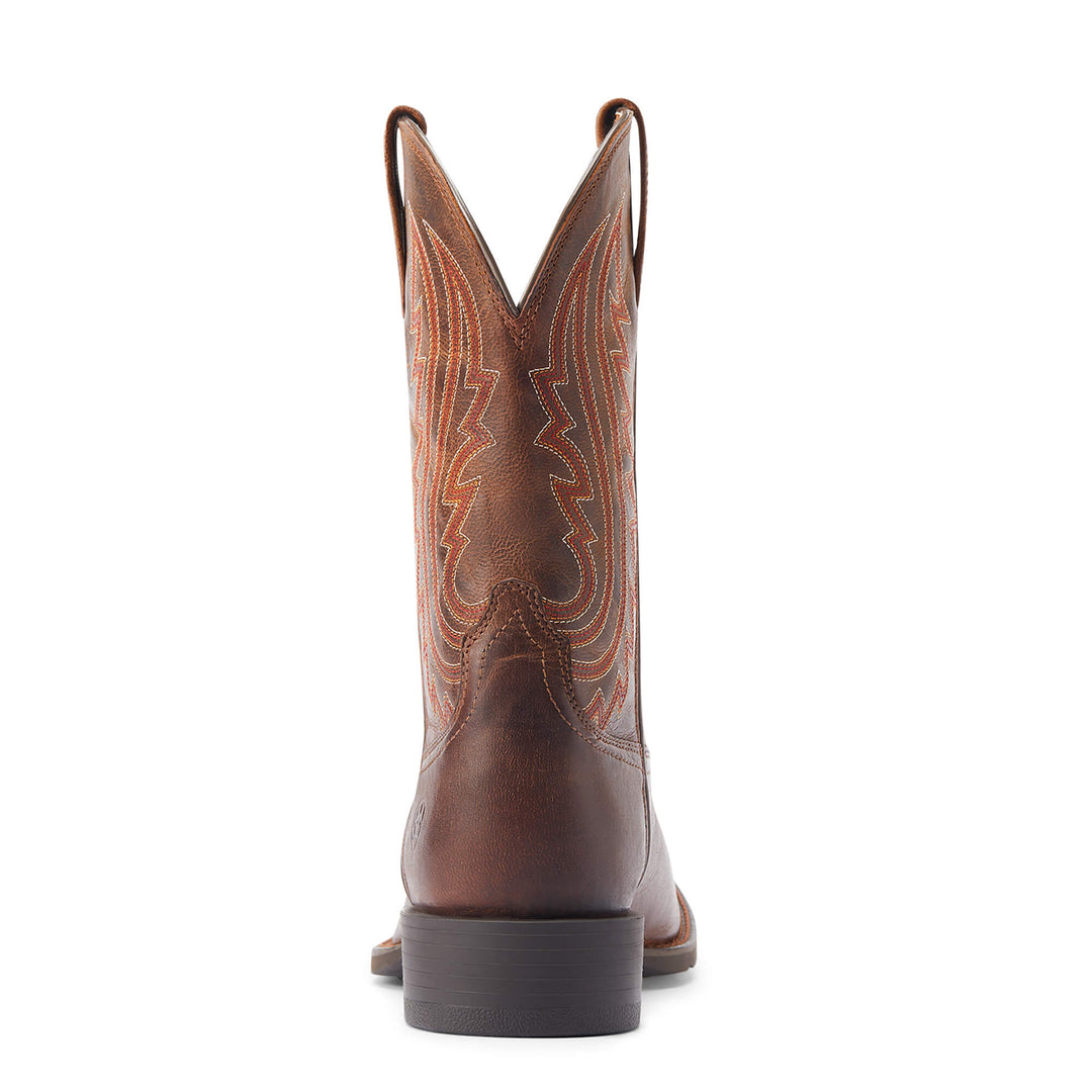 Ariat Men's Sport Big Country Western Cowboy Boot in Brown Leather
