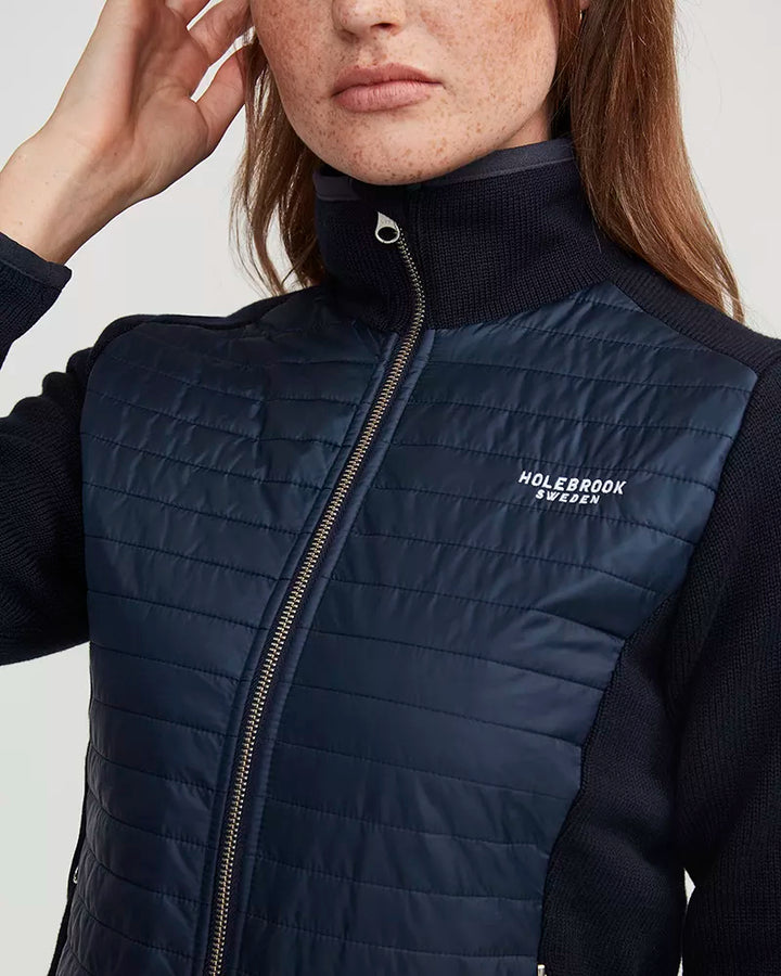 Holebrook Women's Mimmi Full Zip Windproof Jacket Navy