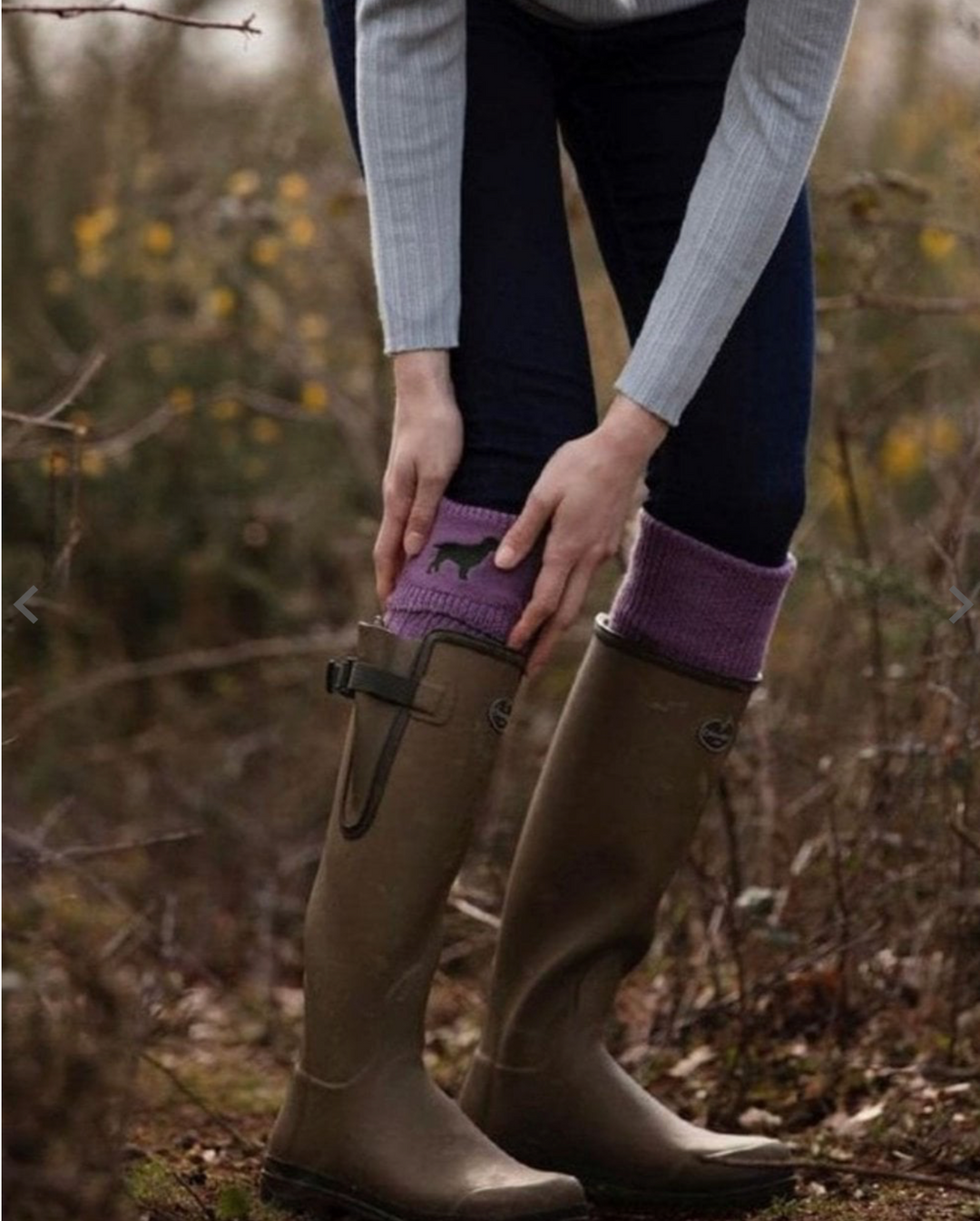 House Of Cheviot Buckminster Ladies Country Socks