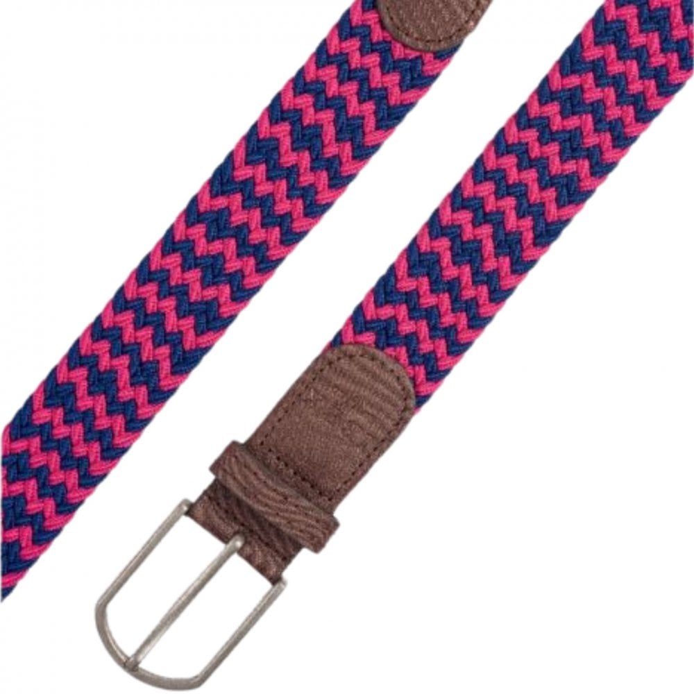 Ibex Repreve Belt - Pink/Navy