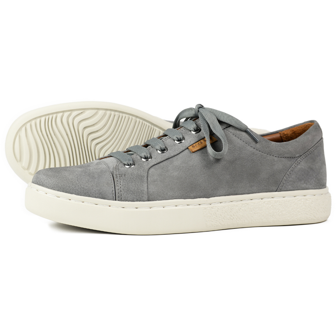 Orca Bay Kensington Men s Leather Trainer Grey BFR Equestrian Country