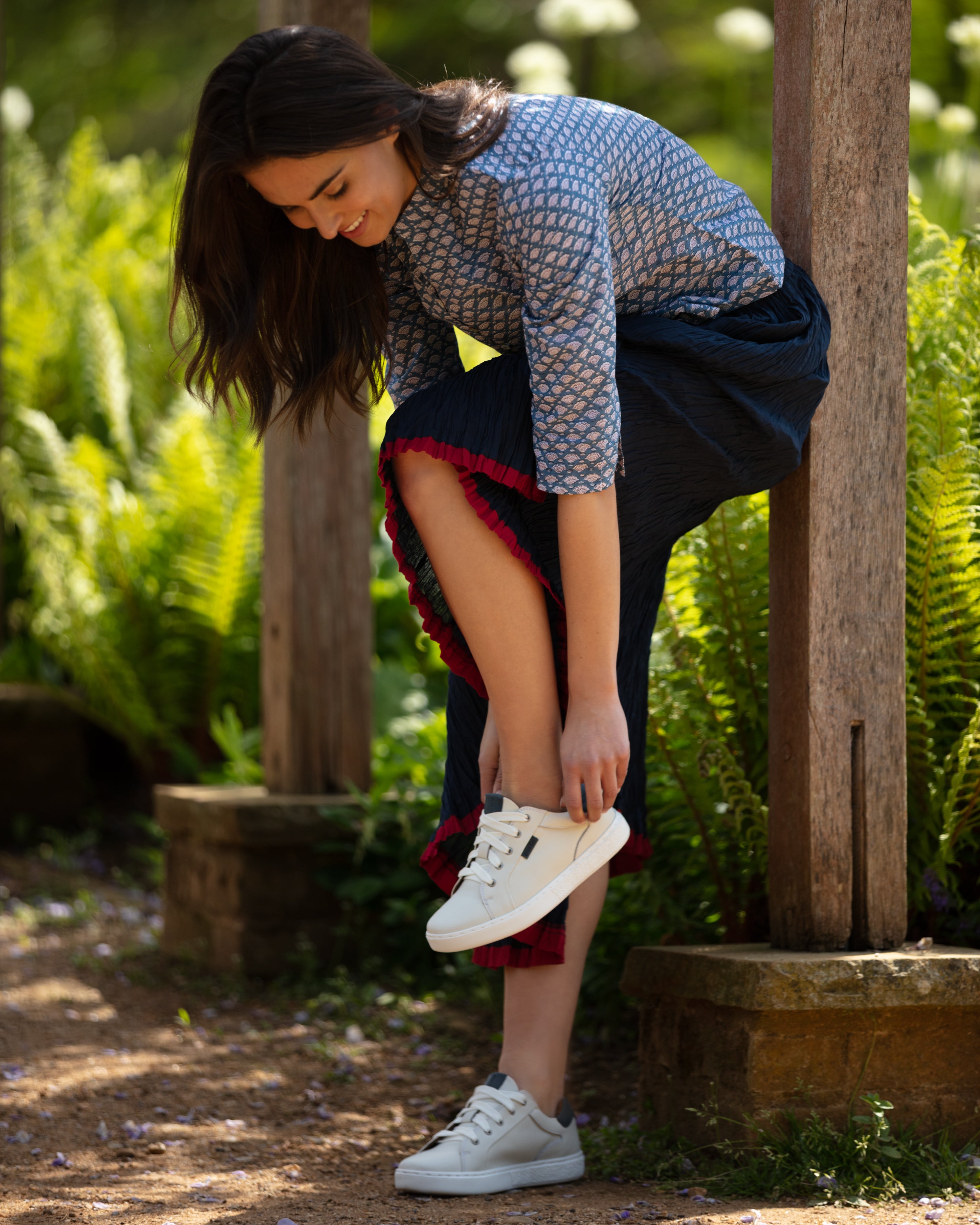 Ladies leather trainers uk online