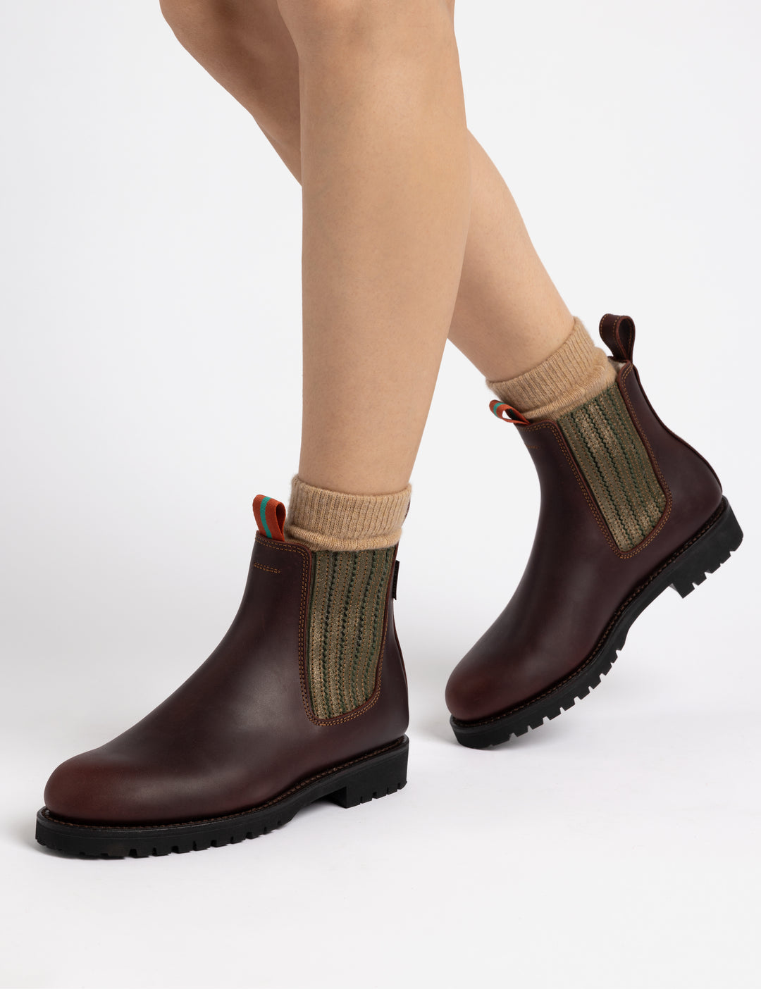 Penelope Chilvers Oscar Wool-Lined Chelsea Boot UK