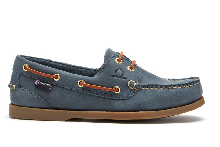 Chatham Men's Deck II G2 Boat Shoes Blue