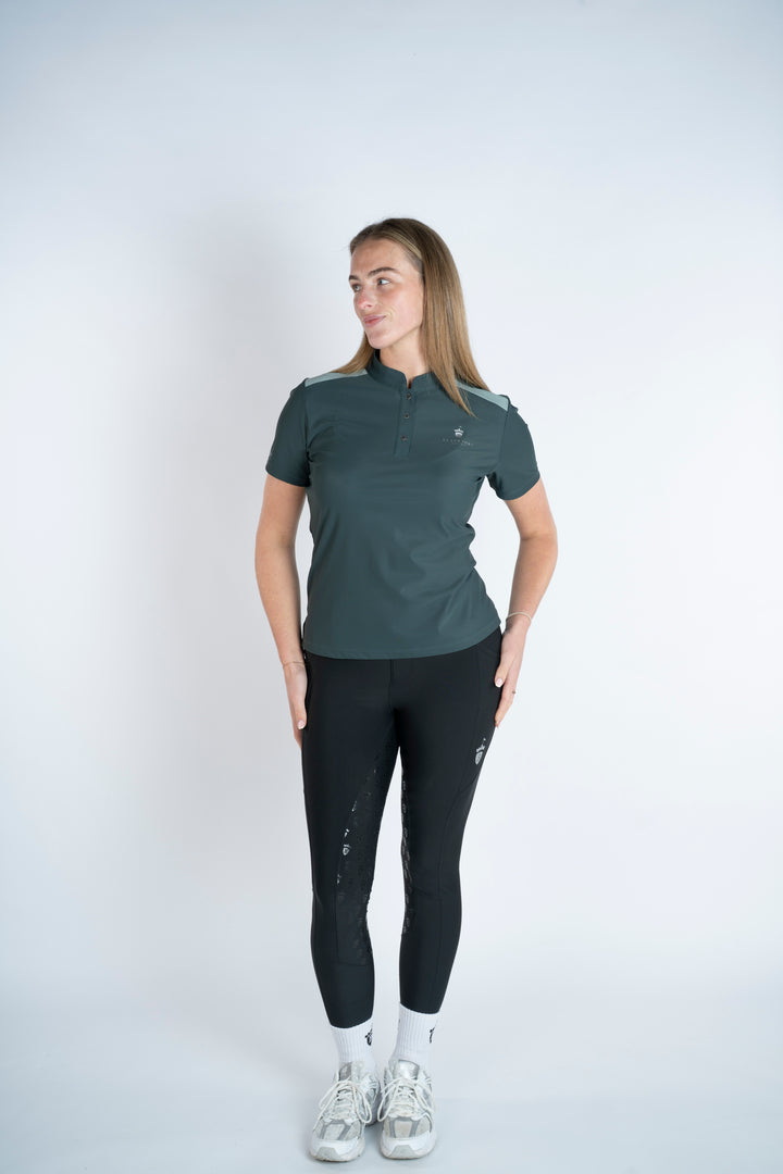 Blackfort Astrid Green Tech Polo Shirt