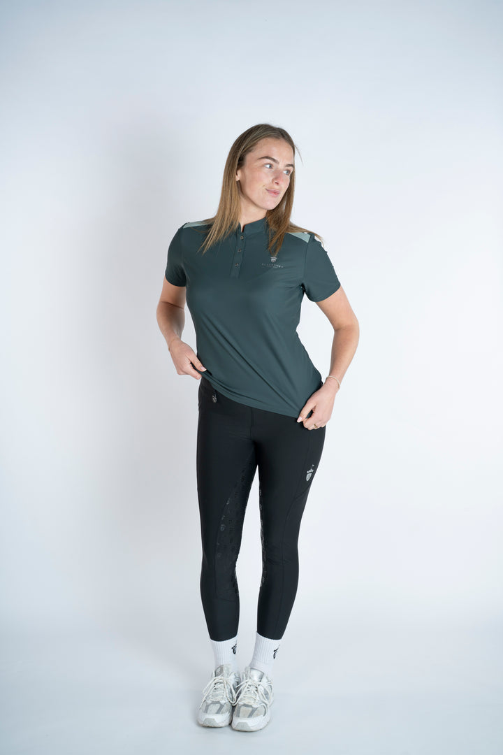 Blackfort Astrid Green Tech Polo Shirt
