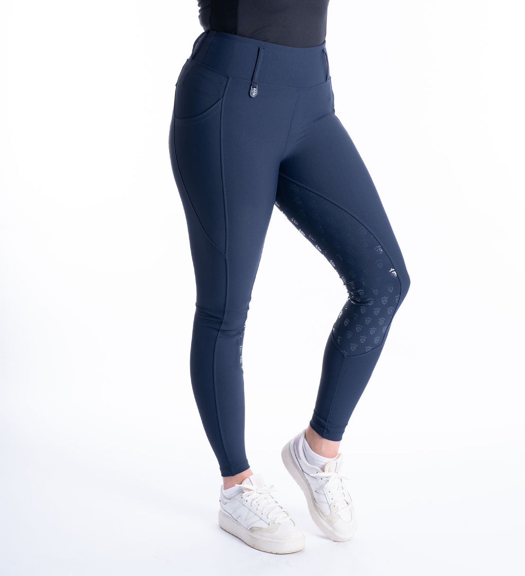 Blackfort Navy & Silver Riding Breggings