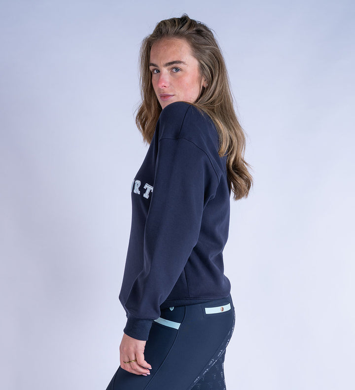 Blackfort Ruby Quarter Zip Navy & Sky