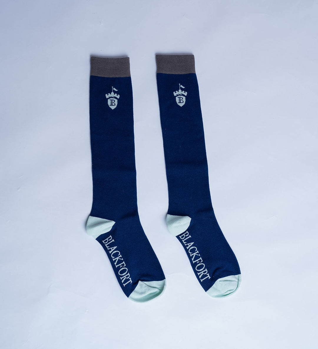 Blackfort Navy & Sky Socks - One Size