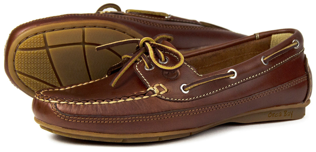 Orca Bay Bahamas Women's Deck Shoes in Saddle