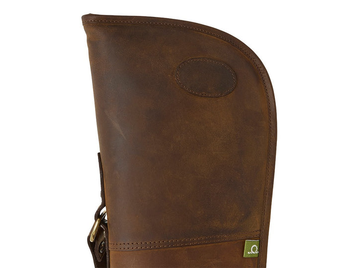 Chatham Premium Pull Up Leather Full Zip Gun Slip – Antique Brown