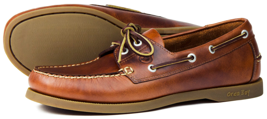 Orca Bay Creek Men's Deck Shoes in Saddle