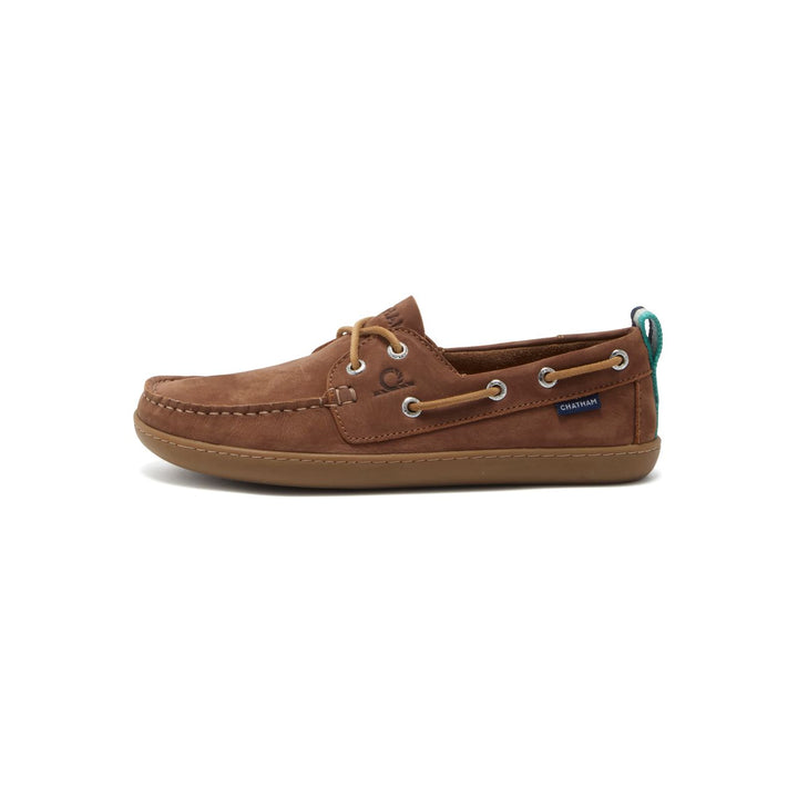 Chatham Eclipse Lady's Barefoot Boat Shoe Tan