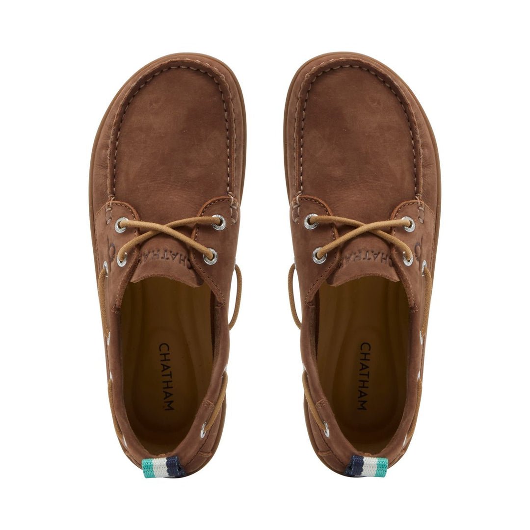 Chatham Eclipse Lady's Barefoot Boat Shoe Tan