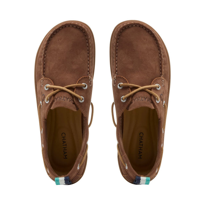 Chatham Eclipse Lady's Barefoot Boat Shoe Tan