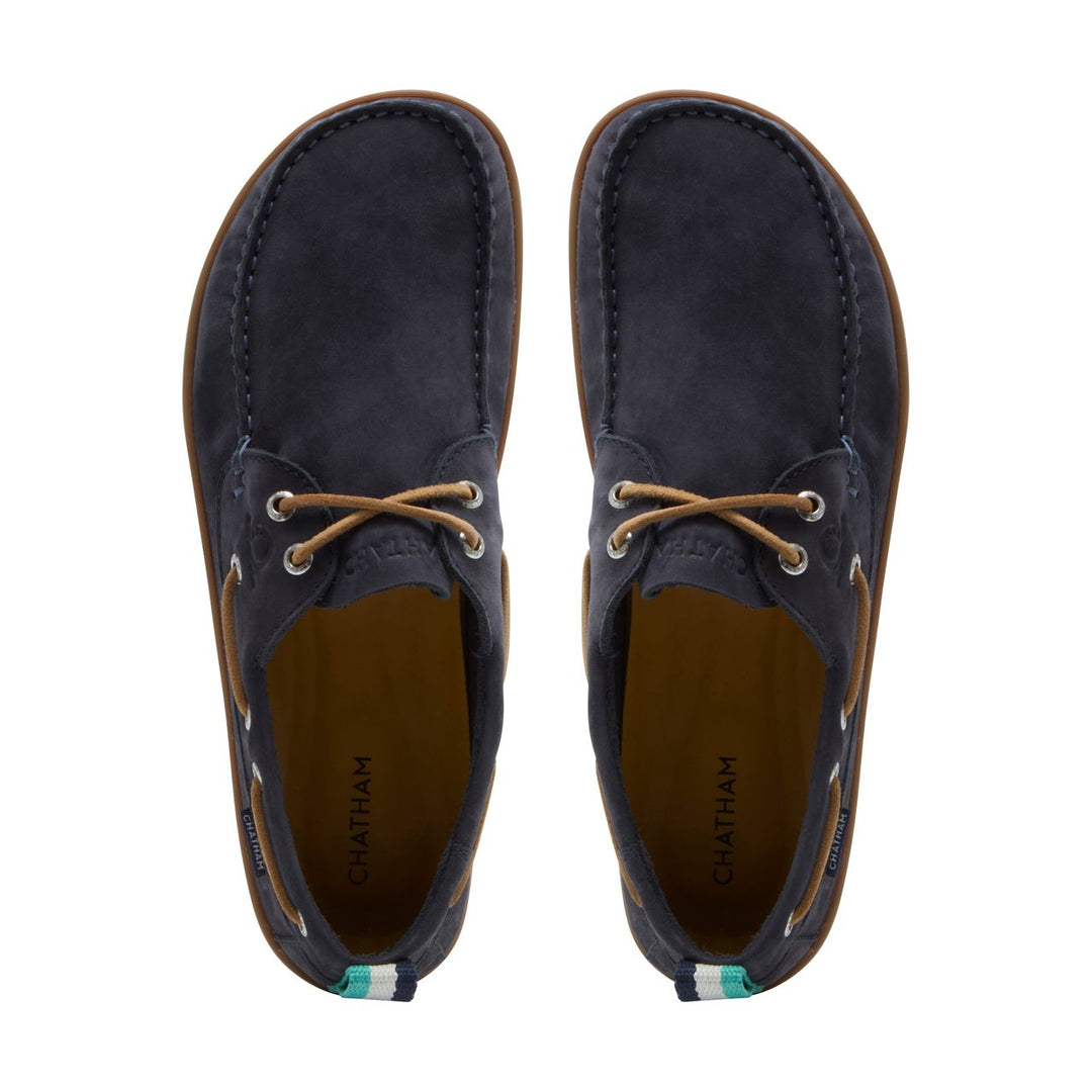 Chatham Eclipse Men's Barefoot Boat Shoe Navy