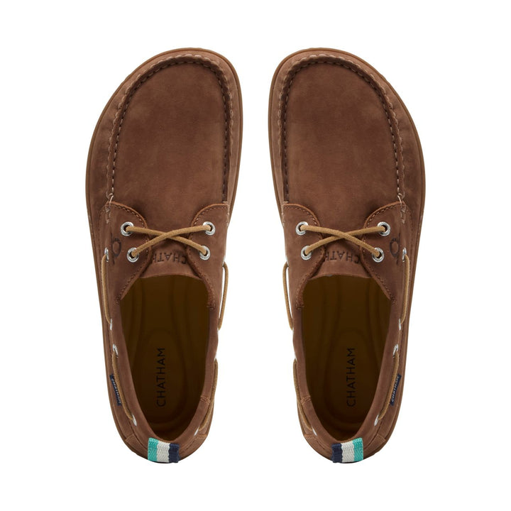 Chatham Eclipse Men's Barefoot Boat Shoe Tan