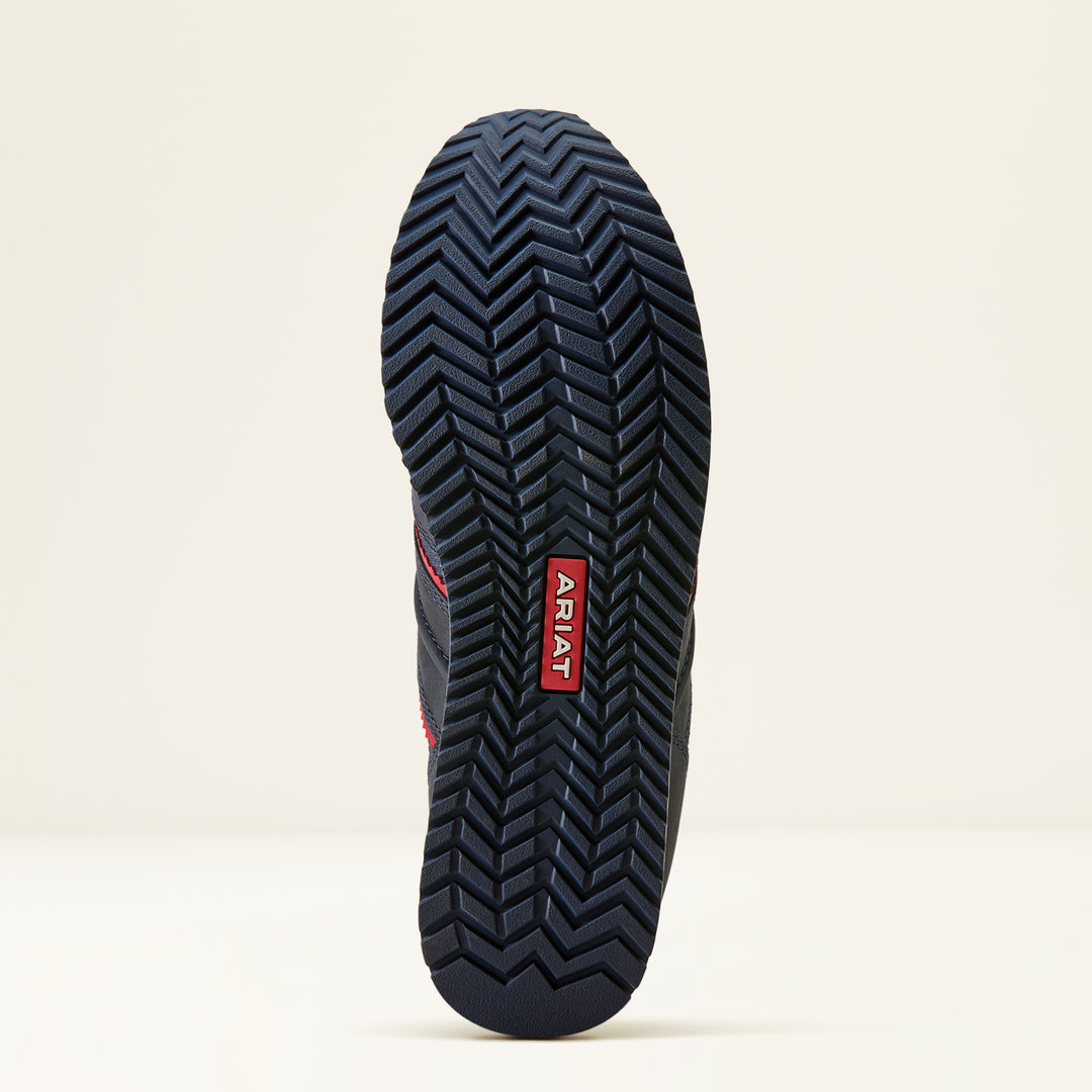 Ariat Women's Ranch Runner Waterproof Trainer Team Navy