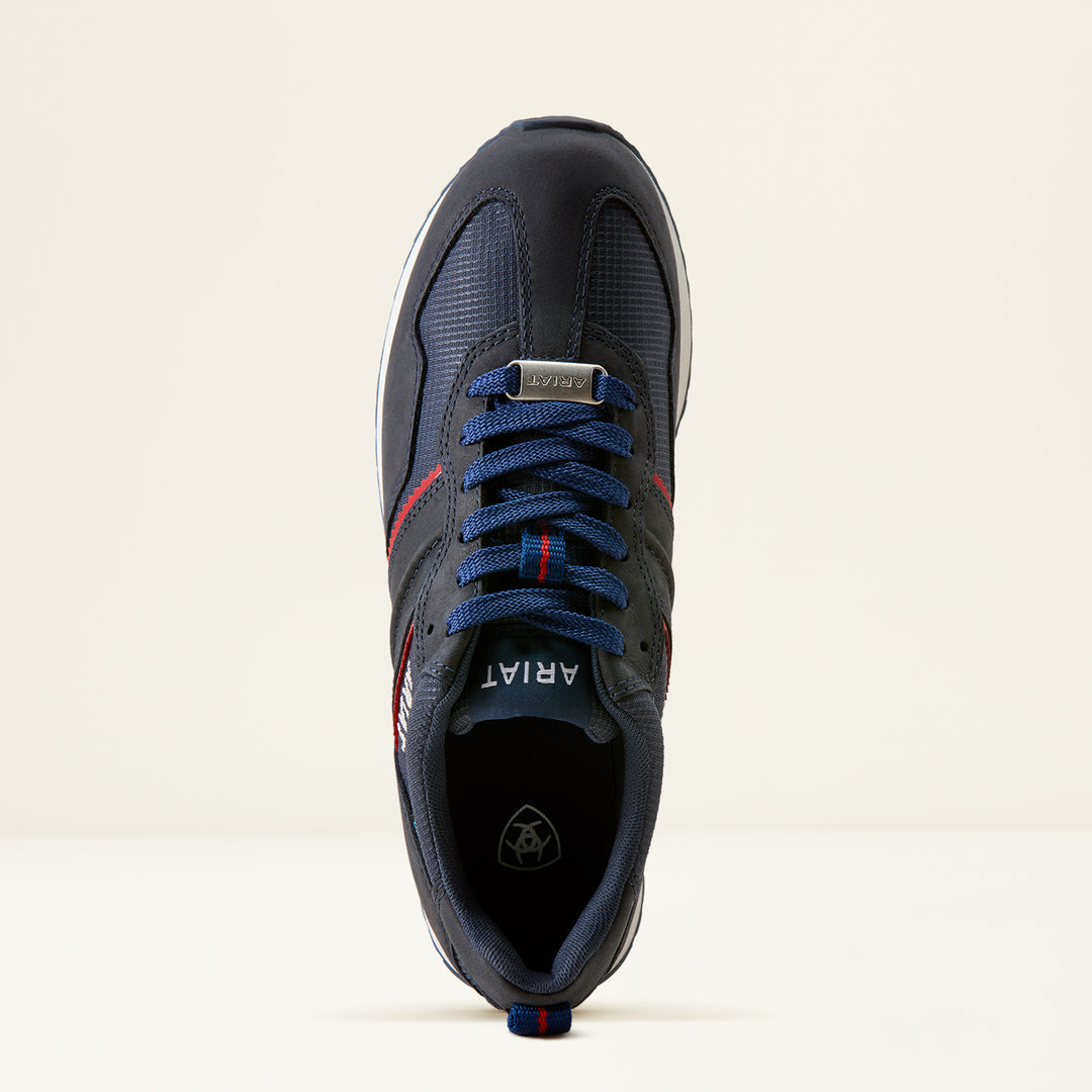 Ariat Women's Ranch Runner Waterproof Trainer Team Navy