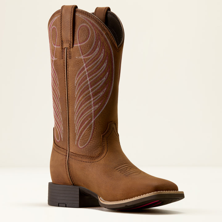 Ariat Women's Round Up Waterproof Wide Square Toe