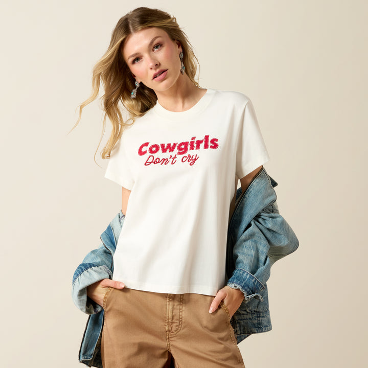 Ariat Women's Cowgirls Don't Cry T-Shirt
