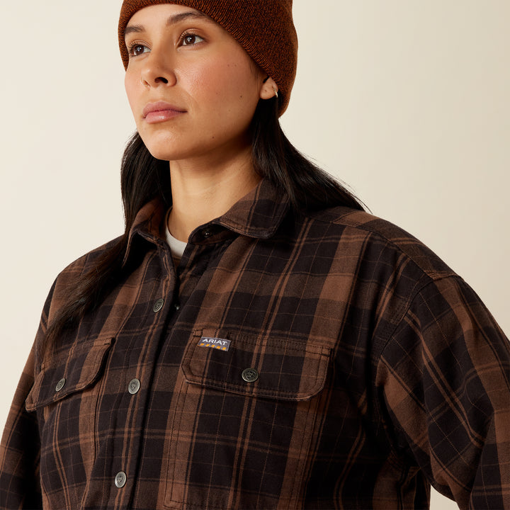 Ariat Women's Rebar Flannel Insulated Shirt Jacket