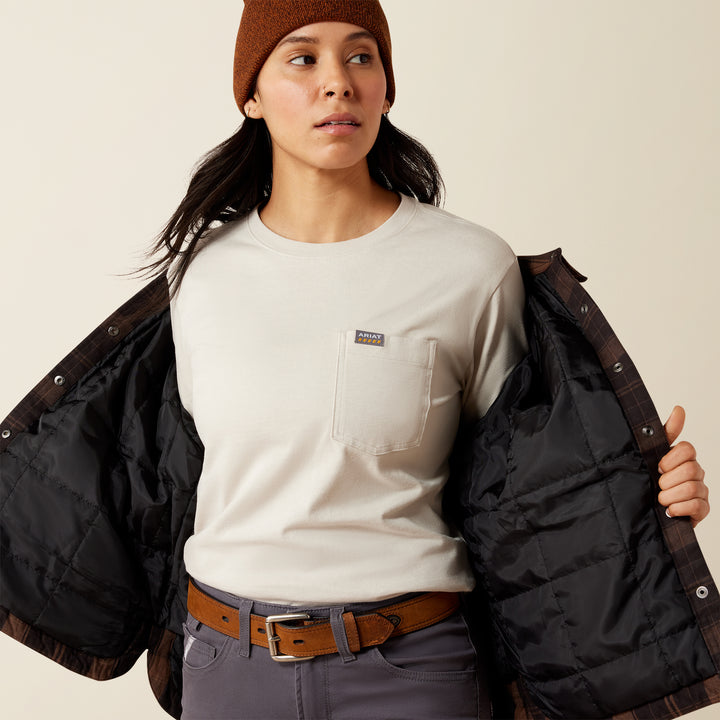 Ariat Women's Rebar Flannel Insulated Shirt Jacket