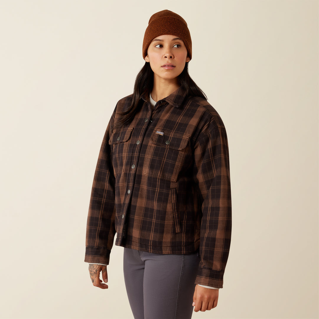 Ariat Women's Rebar Flannel Insulated Shirt Jacket