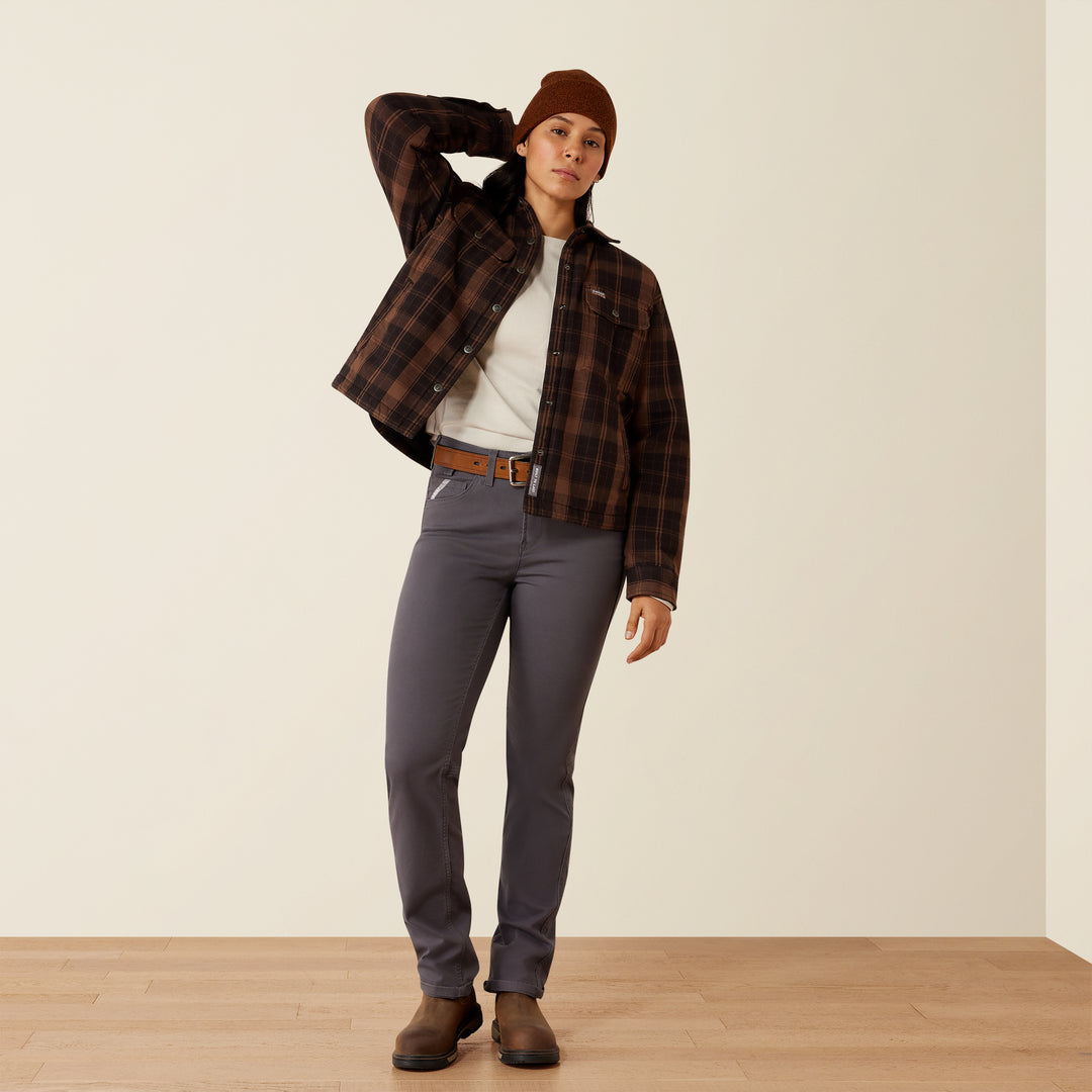 Ariat Women's Rebar Flannel Insulated Shirt Jacket